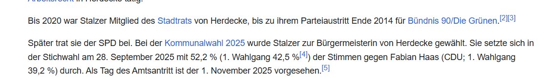 Safka111's tweet image. Die niedergestochene Bürgermeisterin von Herdecke, Iris Stalzer (SPD) war übrigens mal eine Grüne-