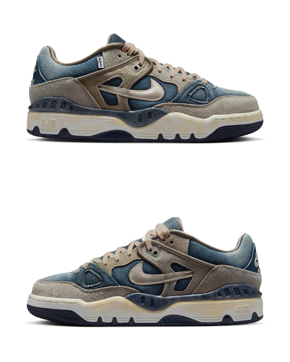 The NIGO x Levi’s x Nike Air Force 3 is set to drop October 16 for $150 🗓️