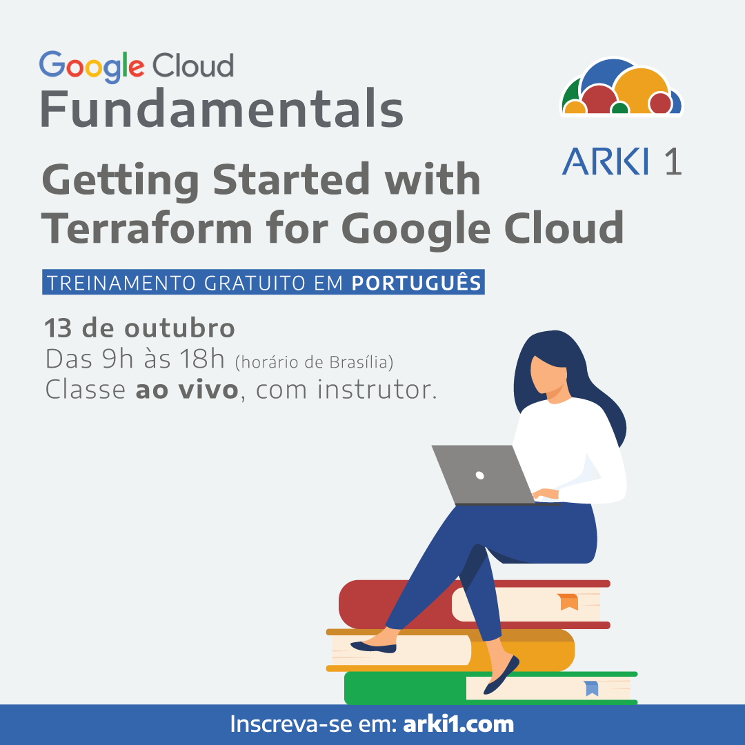 Arki1Training's tweet photo. 🤖 Quer aprender a automatizar e gerenciar infraestruturas no Google Cloud?
📌 100% online, ao vivo e sem custo!
👉 Inscreva-se em: https://t.co/XW7wFi3Q3k

#GoogleCloud #Terraform #InfraestruturaComoCódigo #DevOps #CloudComputing #GoogleCloudTraining #IaC #Automação https://t.co/H0huovzWYf