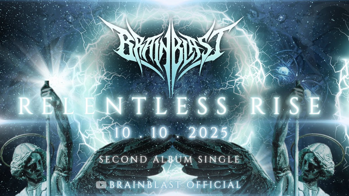 BRAINBLAST_BAND's tweet image. 🔥 🚨THIS FRIDAY!!! 🚨🔥
Our second album single RELENTLESS RISE will be unleashed on YouTube! ⚡️

MONUMENTAL piece of COLOSSUS SUPREMA, you can’t miss…this track embodies the epic intensity and technical ferocity that define the new era of Symphonic Techdeath.

#Brainblast