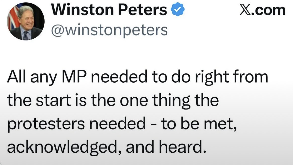 did you try to meet them? acknowledge them, maybe even hear them?