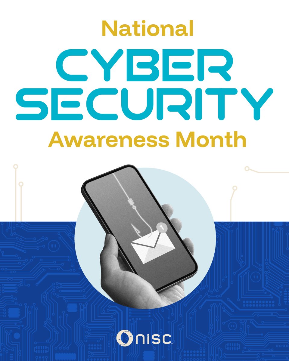 NISC_coop's tweet image. October is National Cybersecurity Awareness Month, and we have refreshed and enhanced elements in our NISC CyberSense cybersecurity arsenal, a free educational toolkit available to organizations nationwide. Check it out on our website!
nisc.coop/nisc-cybersens…