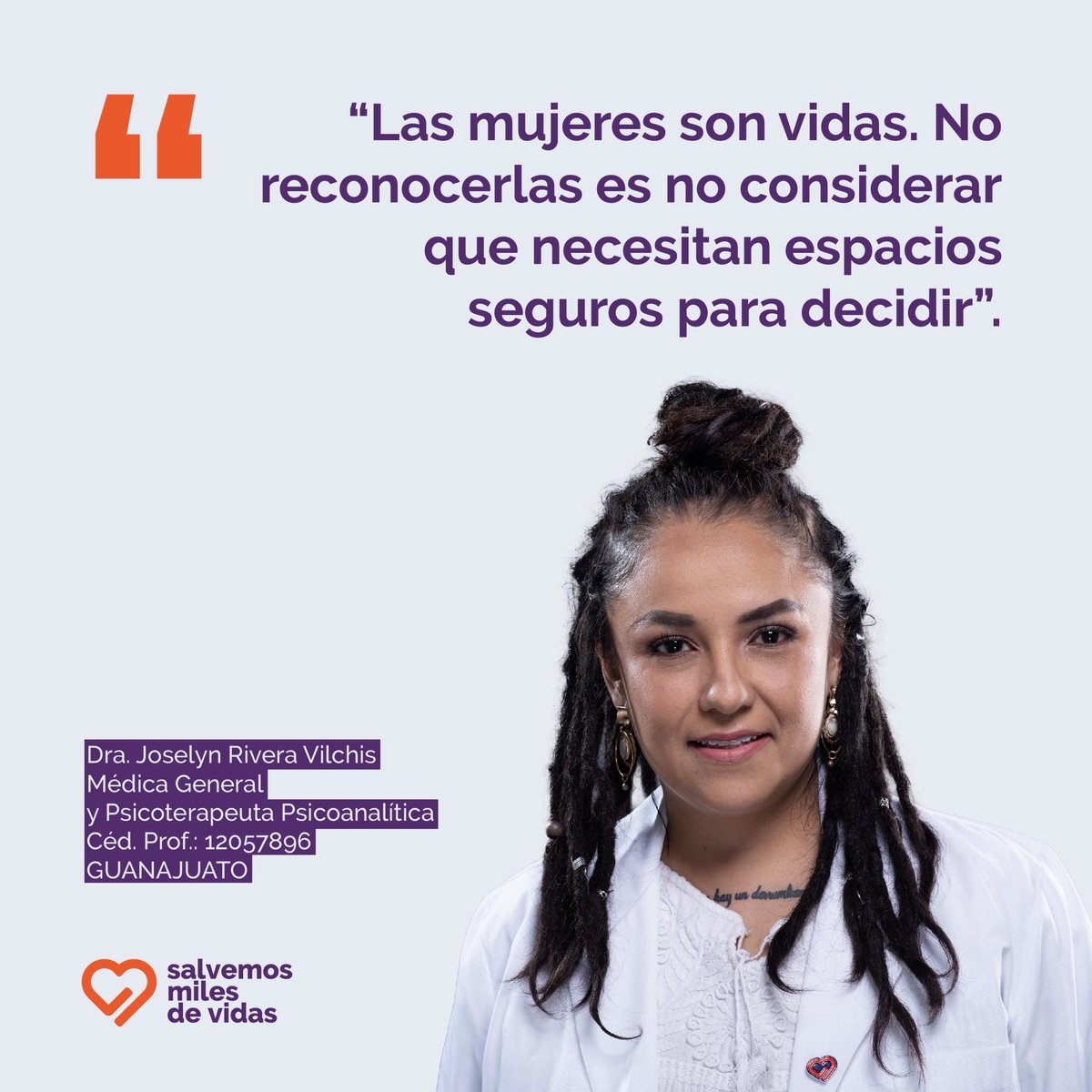 Proteger vidas significa garantizar que las mujeres tengan acceso a servicios de salud dignos y de calidad, donde puedan tomar decisiones libres e informadas. 

<a href="/Congreso_CdMex/">Congreso de la Ciudad de México</a> es urgente legislar para garantizar derechos, no para castigar. #AsíDeSimple