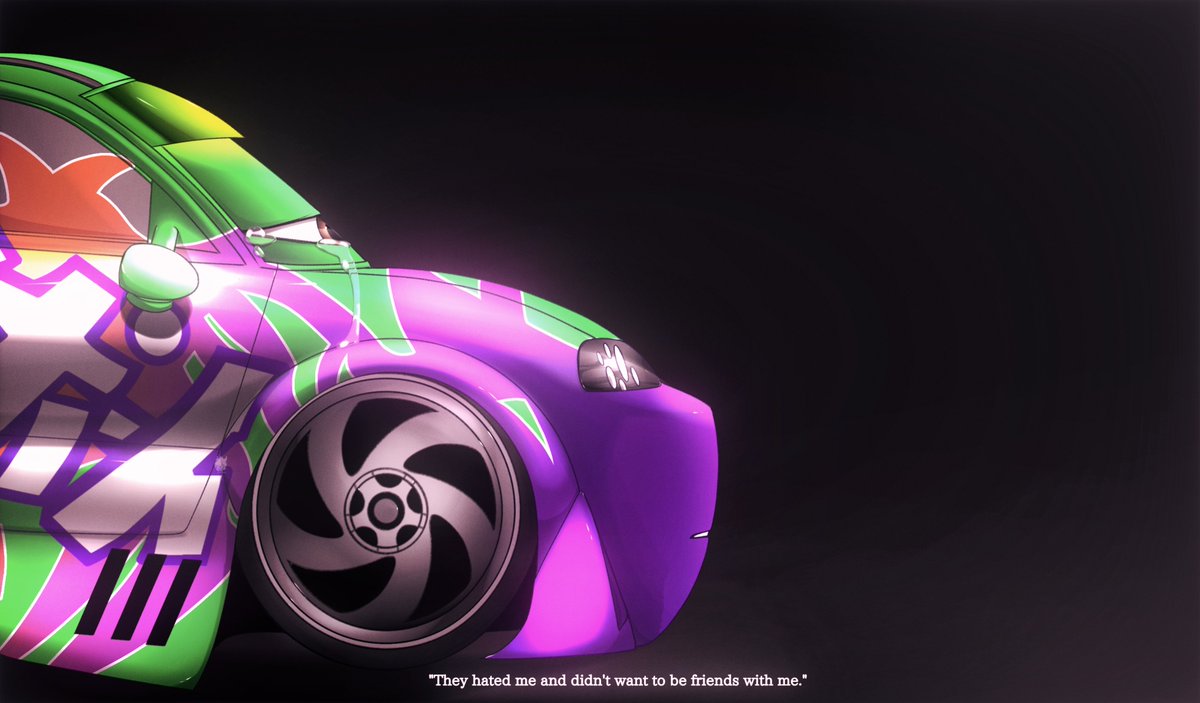 RedFoxOffRF's tweet image. -Baby Wingo..

#Fanart #Cars #Pixar #Wingo #DRH #cars2006 #background #Childhood
