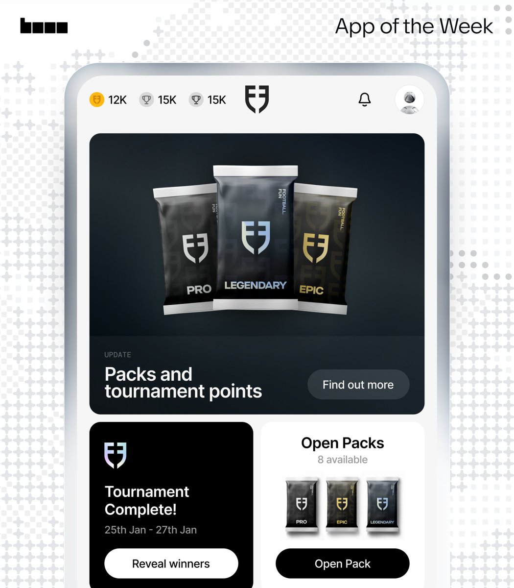 base's tweet image. What if you could trade players, not just pick them?

@footballdotfun is fantasy and trading in one fast-paced marketplace. Compete on the pitch. Win in the market.