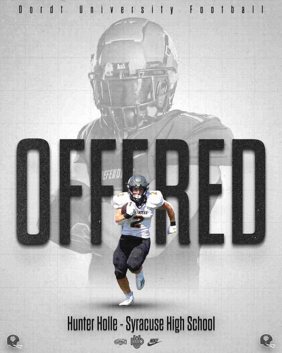 Excited to announce that I have recived an offer from <a href="/DordtFB/">Dordt Football</a>!!!