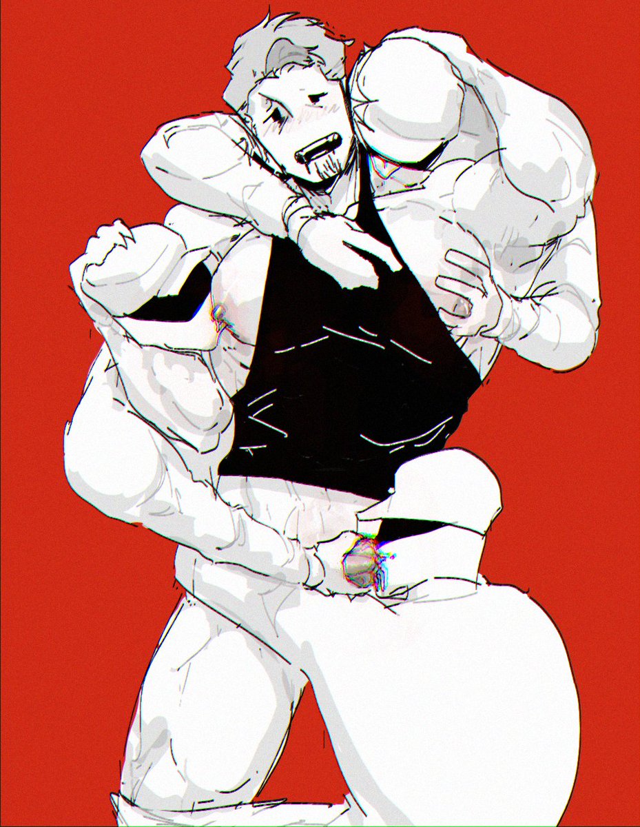 NoHomoExpress's tweet photo. A found a pose from a Saitama art of all things and decided to draw guest 1337 in it https://t.co/hyrUSqPaF5