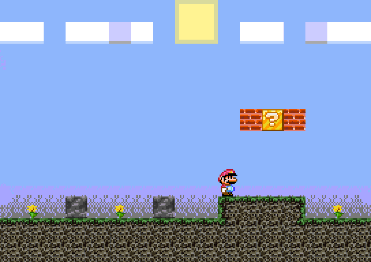 No artpost today sadly
Enjoy this pixel art I made awhile ago of Minecraft x Super Mario World (the mario sprite not by me however but everything else is)

#artmoot #artmoots