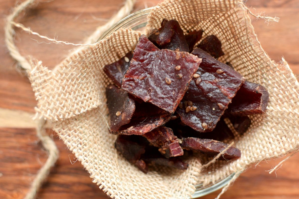 Dreaming of the perfect, protein-packed snack? 

Learn how to make your own delicious jerky at home! Our latest blog post, "Make Your Own Jerky," spills all the secrets: best meat cuts (beef &amp; venison!), marinating tips, and easy dehydration method.  

crockettcreek.com/how-to-make-je…