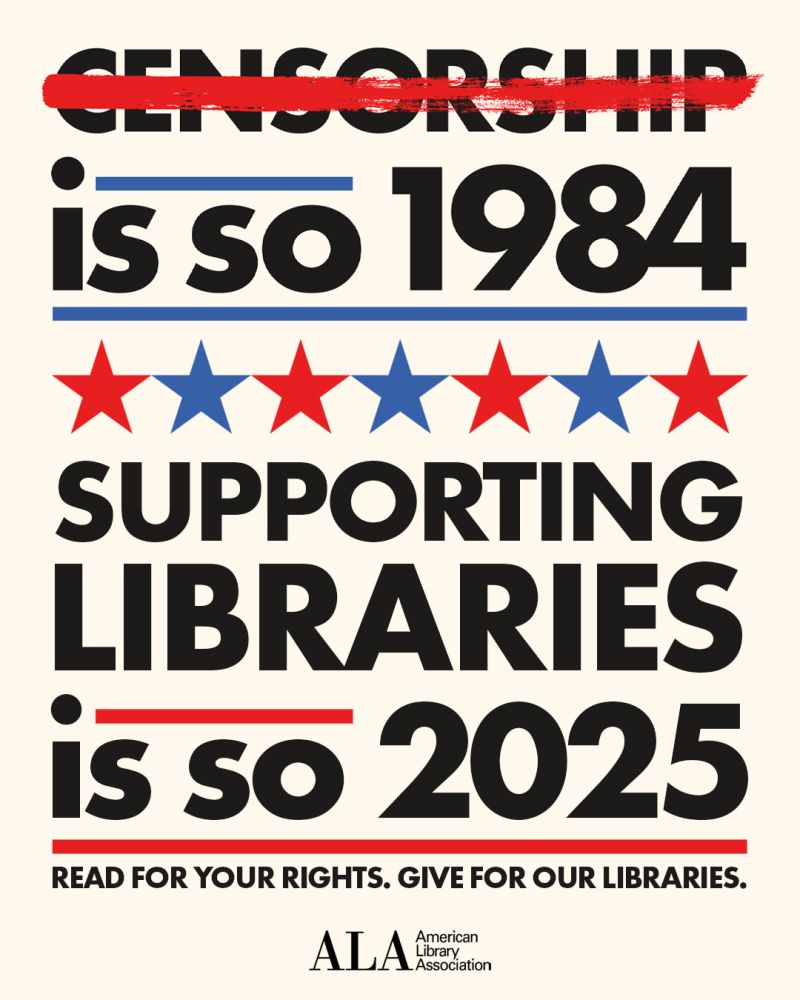 UHLawLibrary's tweet photo. ALA is standing with library workers, parents, and readers to push back against censorship and defend the right to read. #bannedbooksweek https://t.co/hw71q1dYqe