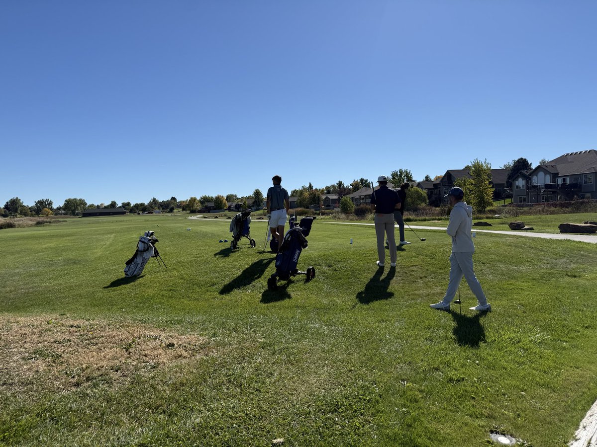 Beautiful day for golf in the Magic City…