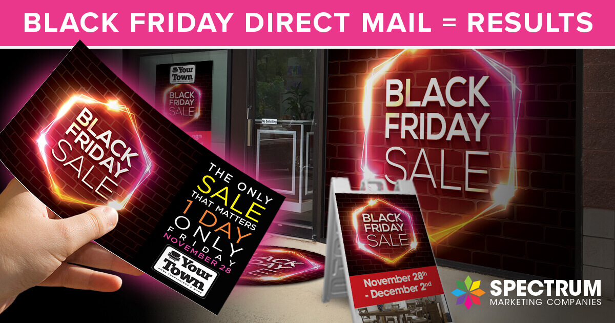 spectrummc's tweet photo. Don’t let your message get lost in the digital noise! Get your offers in homes &amp; in hands with a powerful Black Friday mail campaign that drives traffic + sales.

Order NOW to hit mailboxes before Black Friday — Nov 28!
#DirectMail #BlackFridayMarketing #MailWorks #WeAreDirect https://t.co/noAN9aKT1Y