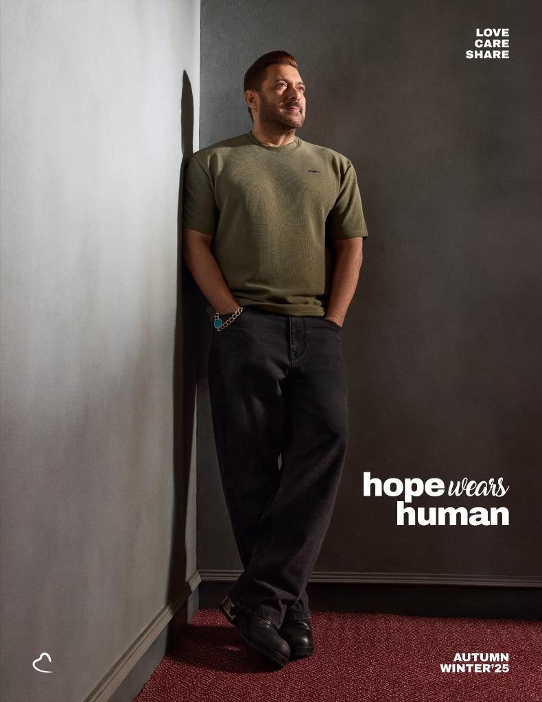 arshi_salman's tweet photo. Bold in style. Strong in spirit. Truly human. ❤️🔥 #BeingHuman #SalmanKhan #BoldStrongHuman #LoveCareShare https://t.co/8d8BcXTFP7