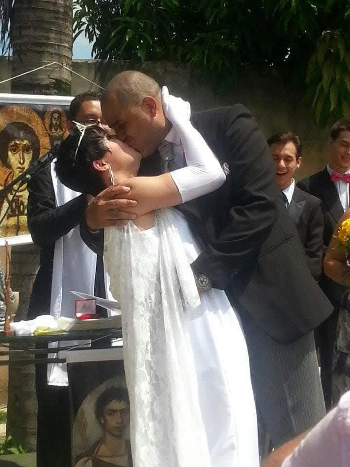 antinousgaygod's tweet photo. 🪷 7 Oct is the feast day of Gay Saints #Sergius/#Bacchus. Icons of them and the "Two Lovers" of #Antinoopolis adorn the wedding altar of Brazil's first officially consecrated Priest of #Antinous @decows and fashion designer @chesller in Sao Paulo. See: https://t.co/mXGasbzuAb 🪷 https://t.co/J7k5r0yghg