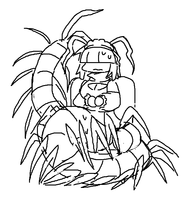 a centipede girl