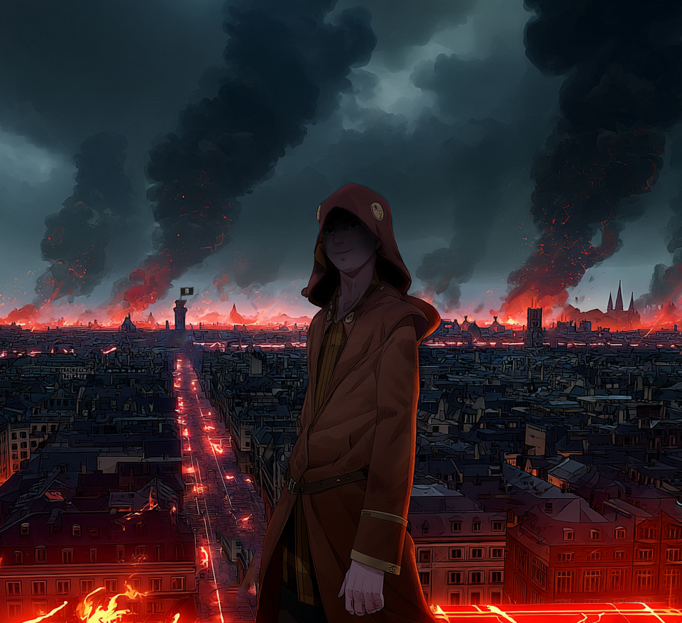 From the ashes of the old, a new order begins to rise

The DSTRCT burns not in ruin, but in rebirth

The curtain lifts

The stage is set

And the star of the act

Was hiding in plain sight all this time