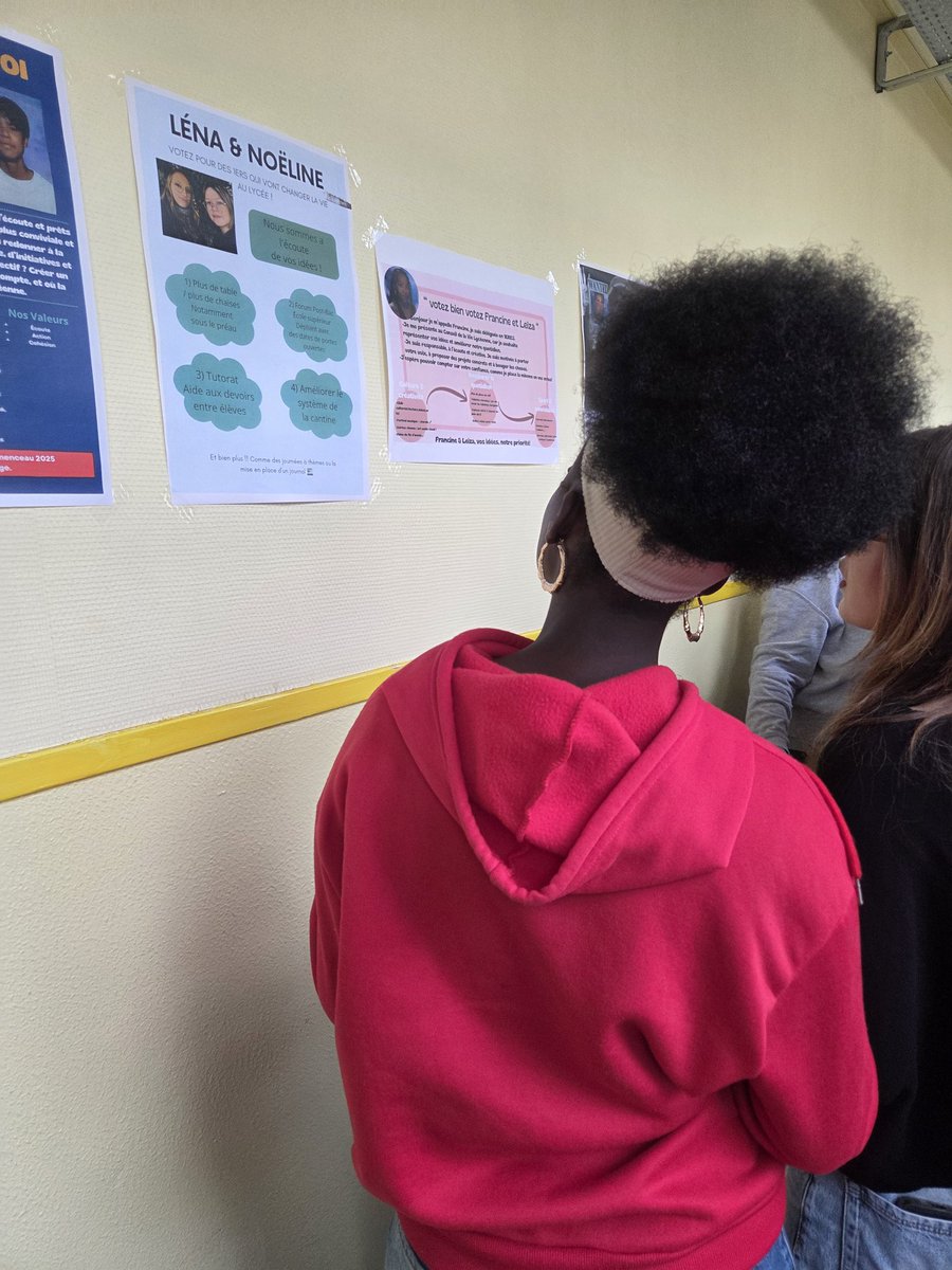 Aujourd'hui au <a href="/LyceeClemReims/">Lycee_Clem_Reims</a> c'était élections des représentants à la MDL. Professions de foi, isoloirs, urne... l'apprentissage de la démocratie passe par ces moments proposés aux lycéens et aux étudiants. Merci aux AED sous le pilotage de Mme Finance pour cette organisation.