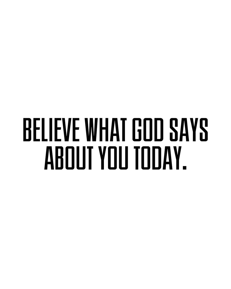 kcbiblecollege's tweet image. Believe what God says about you today #KCBC