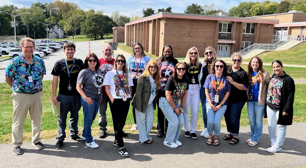 WEEK OF RESPECT - Today is Hero Day! When we help everyone respect others, we are real heroes. Thanks to everyone dressed like a superhero remember, respect is your superpower!”