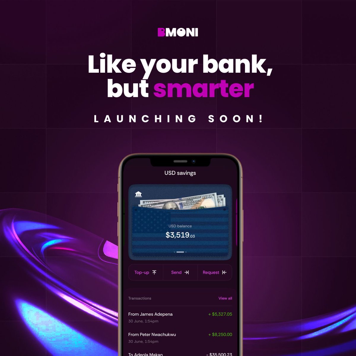 Smart people making Smart Decisions!

 #Bmoni #YourMoneyWithoutLimits