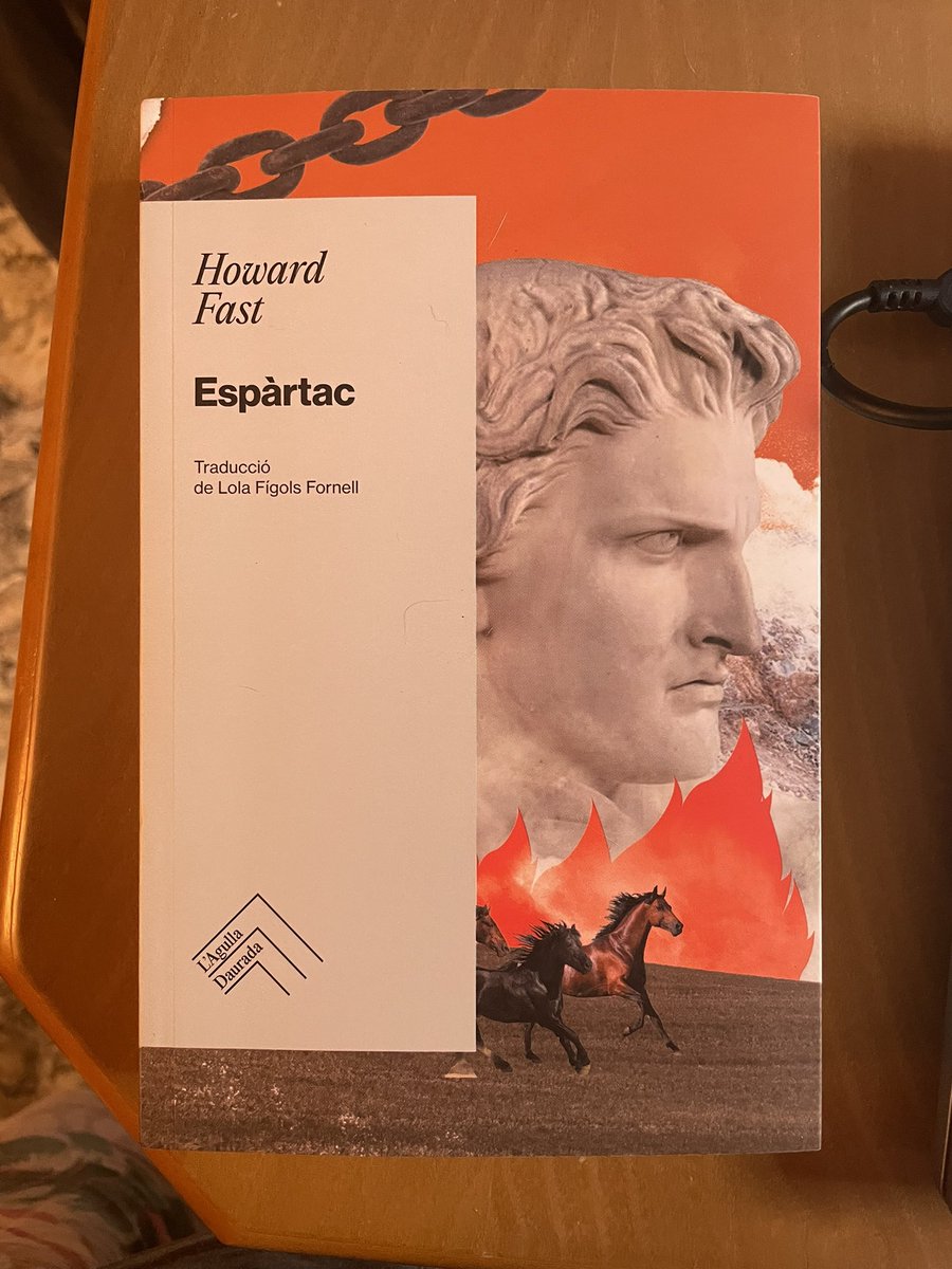 Molt contenta d’haver rebut aquest llibre que ha publicat <a href="/LAgullaDaurada/">L'Agulla Daurada</a> . Howard Fast és un gran autor i tot el que li he llegit m’ha agradat molt. Desitjant començar-lo així que pugui. Moltes gràcies!!