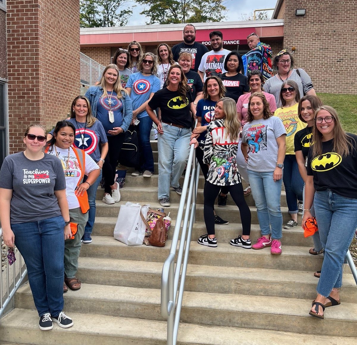 Teachers are just superheroes in disguise!