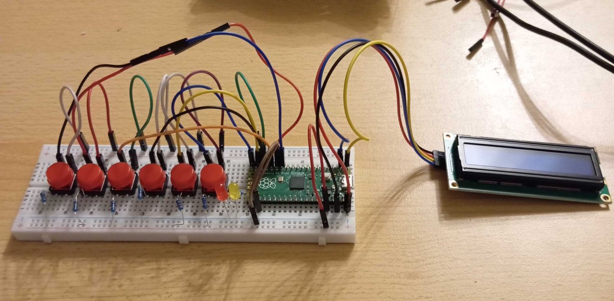 Treechcer's tweet image. Working on another side project a small RP Pico game (maybe even a full “console” with community game support).

#RaspberryPiPico #RP2040 #GameDev #IndieDev #Microcontroller #DIY #Electronics #Homebrew #Coding