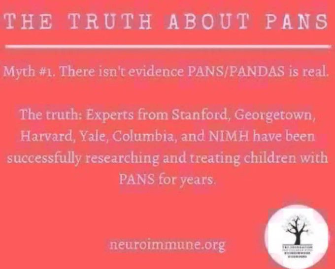 CharmingAngelCo's tweet image. ‘successfully researching and treating children with PANS for years’👇🏻#PansPandasAwarenessDay