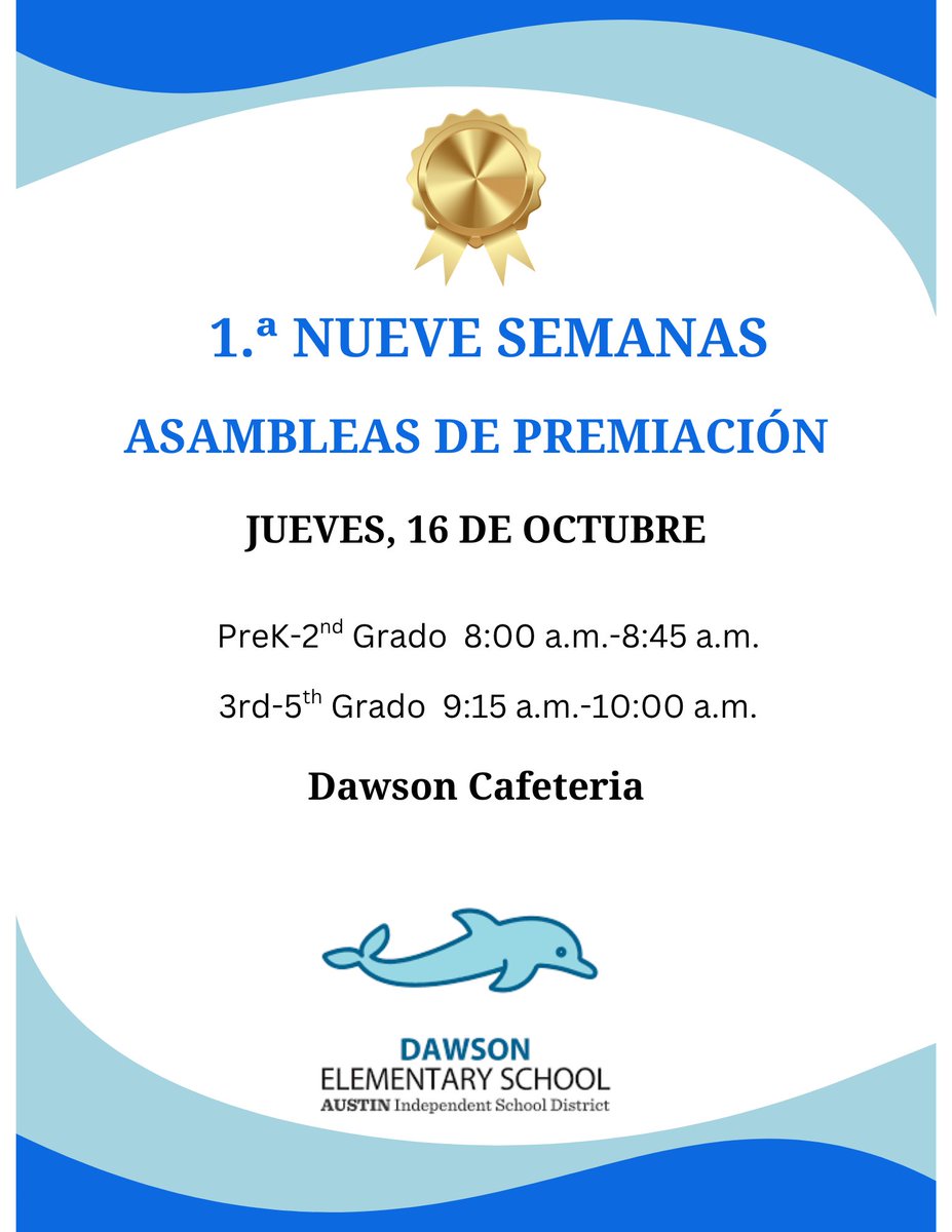 We look forward to having our Dawson parents join us for this event....please remember to bring your ID for check-in and plan for additional time in case there's a line in the front office. Thank you!
5h