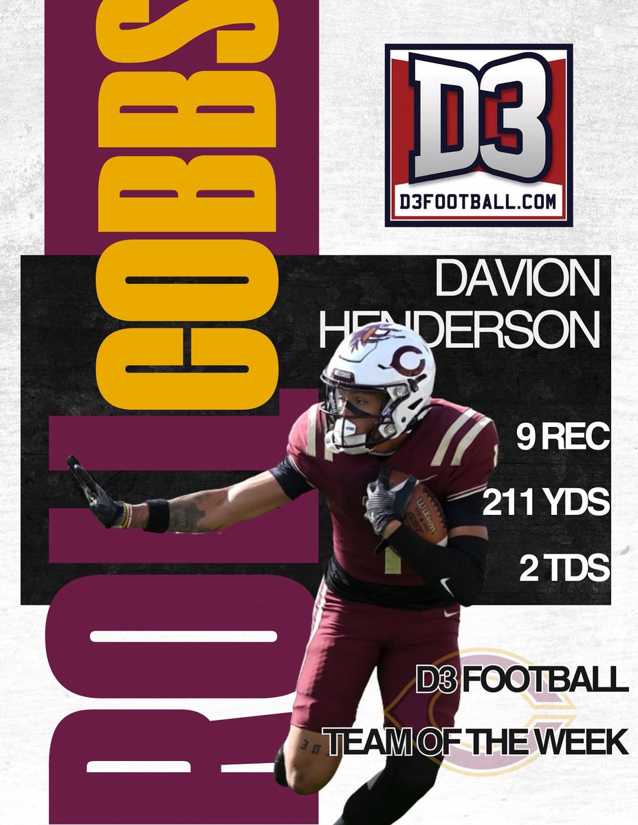 Let’s go!! Congrats Dae! Well deserved. #RollCobbs #TogetherWeWill