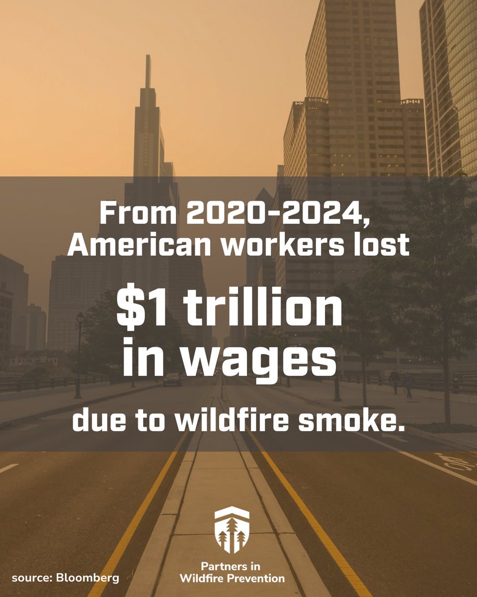 The numbers are clear: wildfires cause harm to our economy.

Prioritizing prevention can help protect communities and support workers.