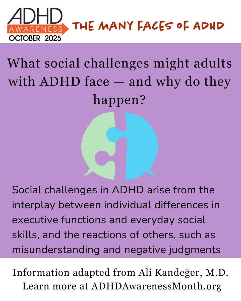 ADHDMonth's tweet photo. ADHD can make social life feel harder—but understanding the “why” can help you reconnect with confidence. 💬
https://t.co/VAJS2hK7F1
#ADHDAwarenessMonth #TheManyFacesofADHD #adhdcommunity #adhd #ADHD2025 #friendships #relationships #communication #adultadhd #adhdlife #adhdtips https://t.co/GZi7ypAXXu