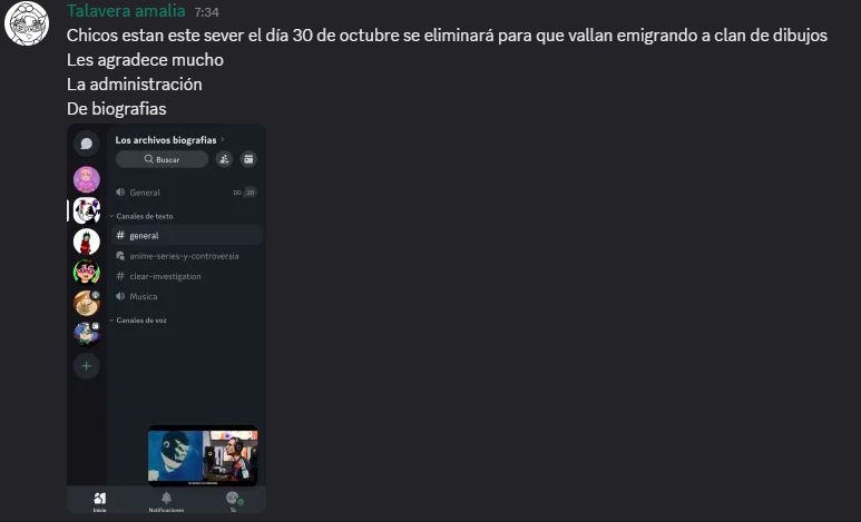 GEORGEYAMALJODE's tweet photo. @gatoustico35323 OJO QUE AL SACAR ESTE HILO, AHORA PROCEDIERON A BORRAR TODO LO DEL SERVER DE WARREN, QUIEN SABE QUE OCULTABAN AHI WARREN, BLUESTORM Y TODOS ESOS ENFERMOS @Kutnetzov @BluestormDBO 
PEDOFILOS ENFERMOS DE MIERDA https://t.co/k4LPq7Yhlh