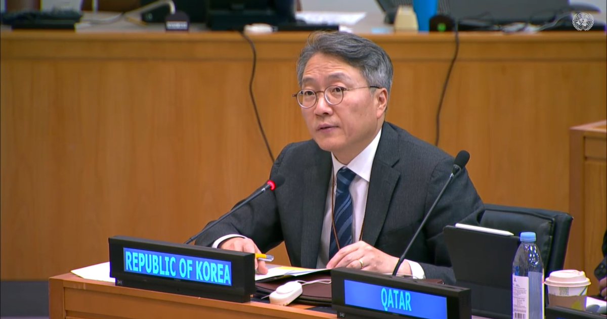 ROK_Mission's tweet image. Second Committee
(#UNGA General Debate, 2025.10.07)

&quot;The ROK is committed to enhancing its quality of development cooperation by sharpening our strategic focus and improving effectiveness.&quot;

&quot;Just last week(9.30-10.1), and only three months after #FfD4, Korea hosted the Eighth…