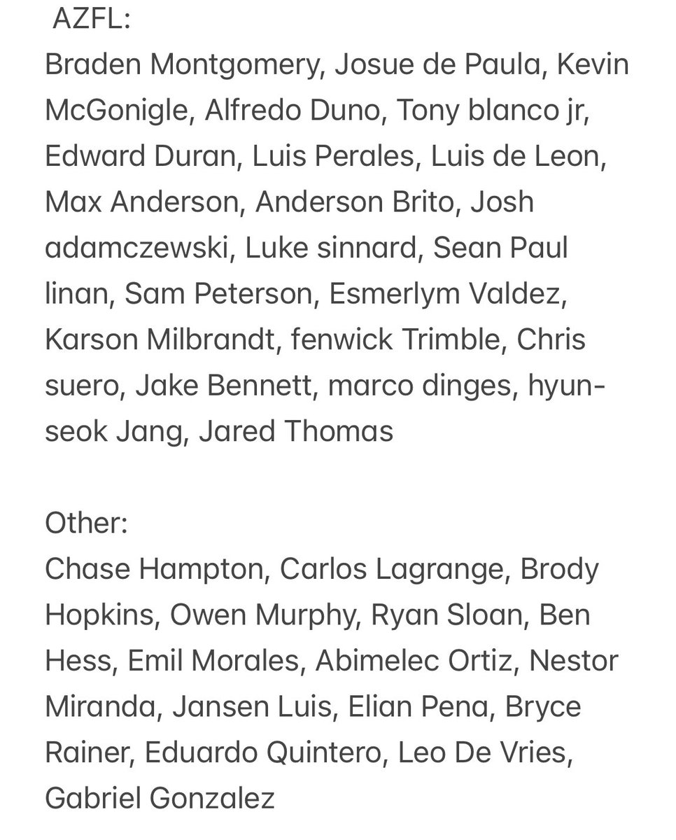 Dartherizer Cards (@ephrim_k) on Twitter photo ISO:
With the Arizona Fall League starting today, I’m feeling the prospect kick. 
Buying/Trading for $5-$100 cards of all these guys! 
Got a list of guys I found intriguing on the AFL rosters, along with some other prospects
 
Will reply to everyone ❤️ 
RTs/tags appreciated! ISO:
With the Arizona Fall League starting today, I’m feeling the prospect kick. 
Buying/Trading for $5-$100 cards of all these guys! 
Got a list of guys I found intriguing on the AFL rosters, along with some other prospects
 
Will reply to everyone ❤️ 
RTs/tags appreciated!