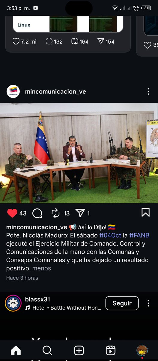 Darkaz456325's tweet photo. #VenezuelaIndestructible #EsperanzaCalleYPaz #YoSigoAMaduro🔥🔥 #vdv @nicolasmaduro @luchaalmada15 @mippcivzla https://t.co/3eWbBXR2Qa