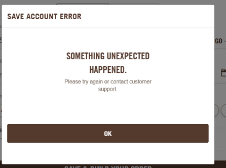 Blockheads88's tweet photo. @ChipotleTweets  How to place a catering order keep getting error. Called support and no help??? How do I resolve?? https://t.co/78Hw2bSgLM