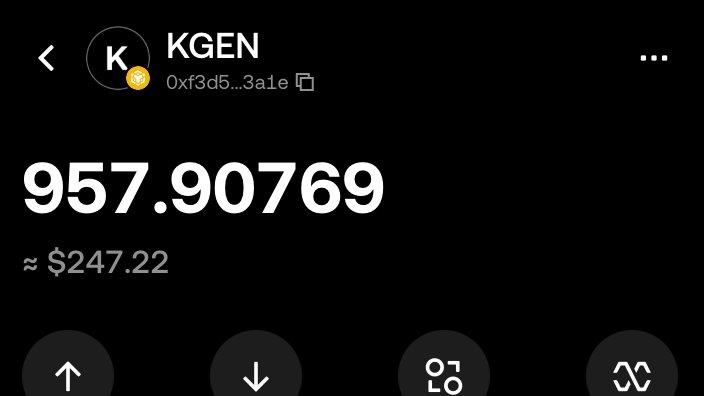 DominateWeb3's tweet image. I have finally claimed 50% of my @KGeN_IO airdrop; the remaining 50% will be vested over 3 months.

Back to yapping about the Data chain @cysic_xyz