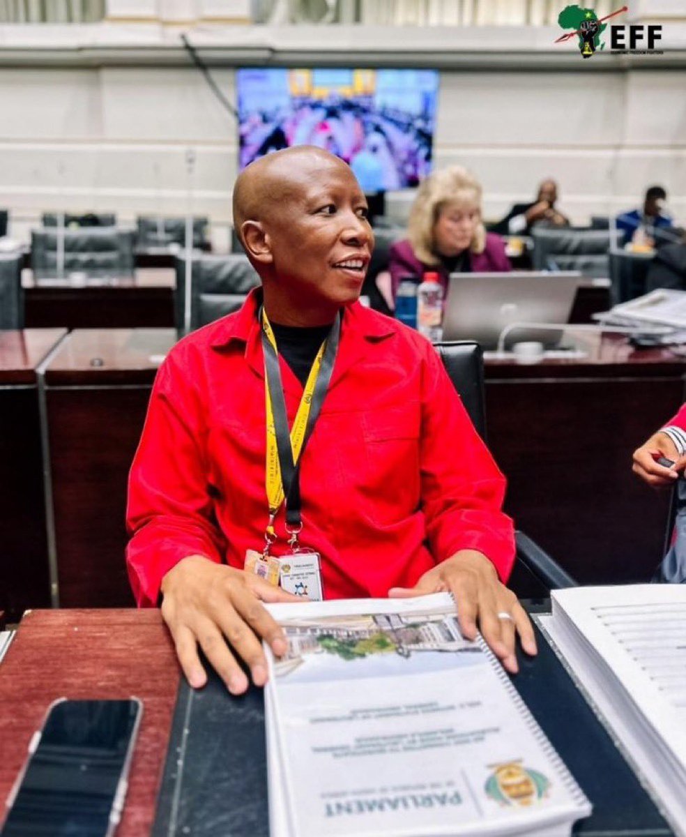 I am incredibly proud to have Julius Malema in parliament. I am also proud of myself for contributing my vote to bring him to parly

Malema is a brilliant politician, &amp; he doesn’t stop there. He has also groomed other young lions to roar with pride &amp; strategy

Leave like for EFF