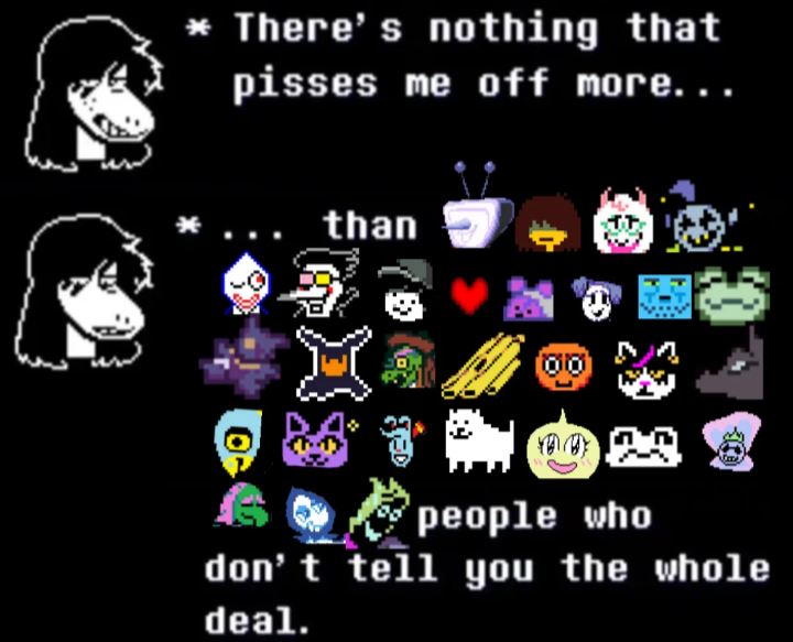 DELTARUNE POSTING tweet media