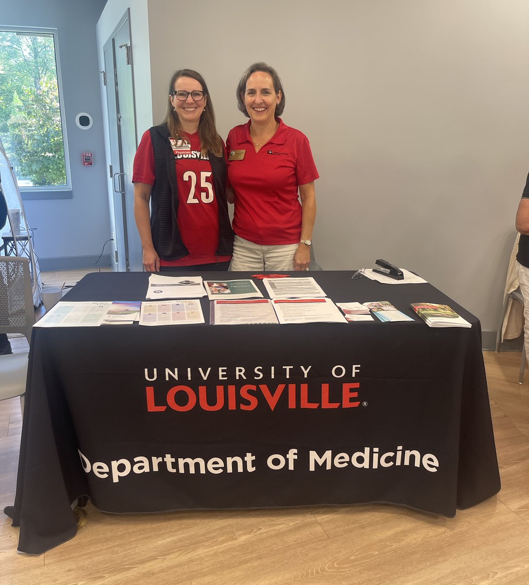 Barbara Gordon, Mona Huff, Dr. Christian Furman and Dr. Ashley Iles, our palliative medicine faculty, participated in the wellness fair at Epiphany Catholic Church over the weekend. We're always thankful for the opportunity to share our work with the community!