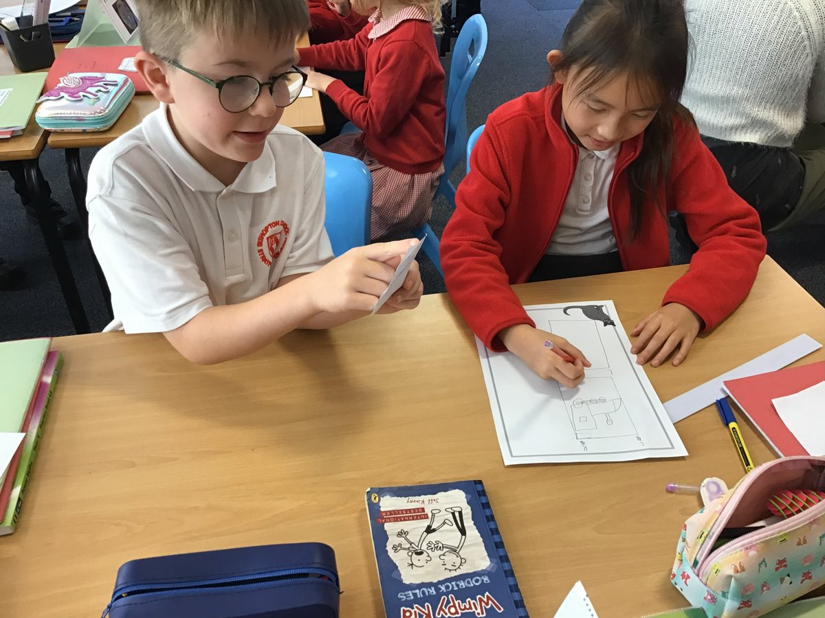 Year 4N enjoyed working in partners to give clear, verbal instructions to help them spot the features needed to write their own instructions.