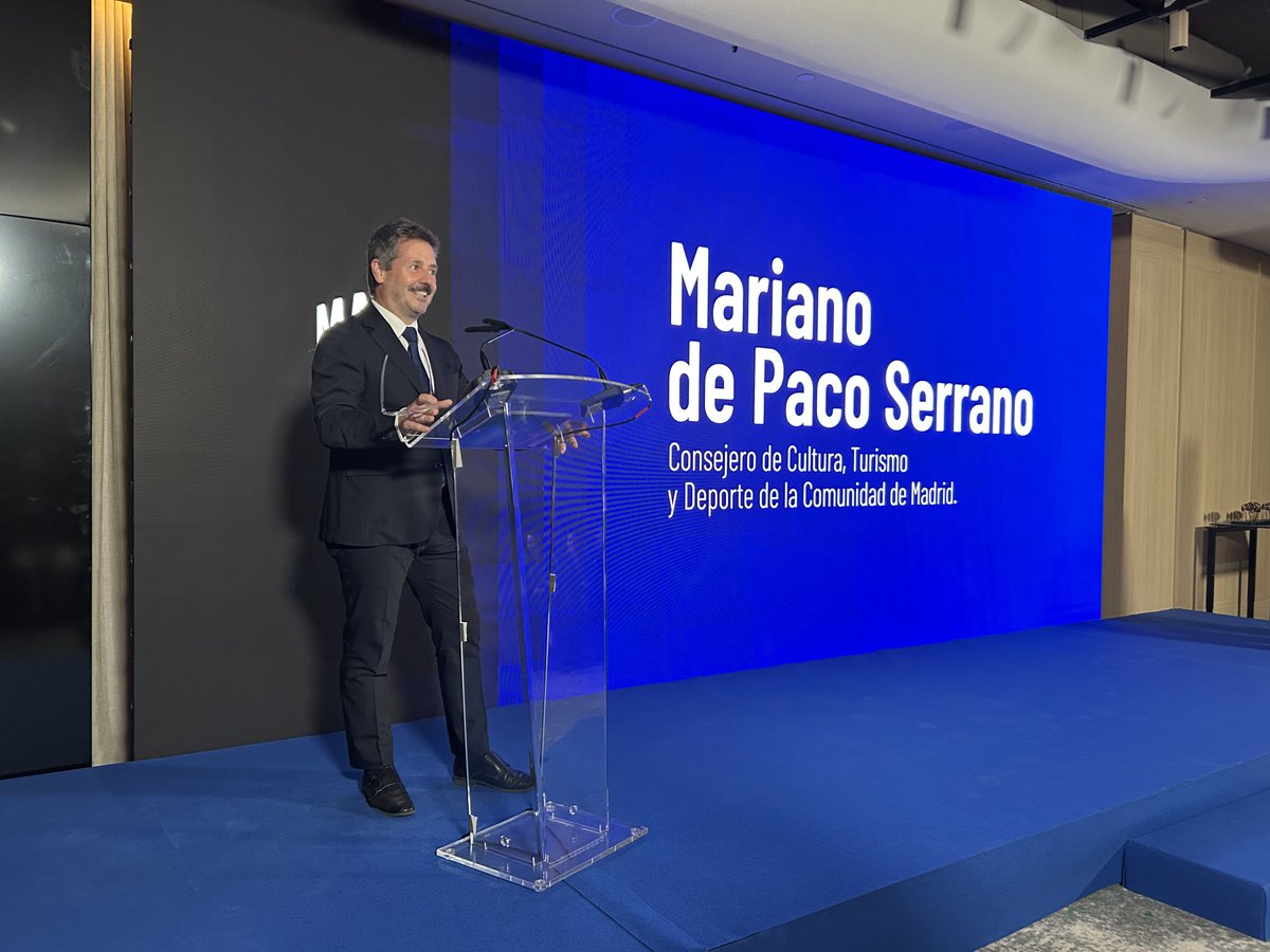 depacoserrano's tweet photo. Como cada año, #MadBlue reconoce a las personas, empresas e instituciones que destacan por su compromiso con la innovación y el progreso en unos galardones que cuentan con el apoyo de la @ComunidadMadrid e @Hispanidad2025.
¡Enhorabuena a todos! Gracias, Luis Prieto. https://t.co/rc0cqddzYY