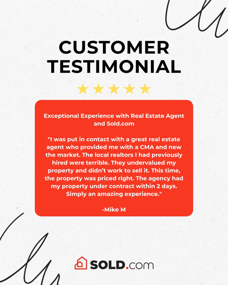 sold_com's tweet photo. When expertise meets the right connection, results follow. 🙌

#SOLDcom #HappyClients #RealEstateSuccess #TestimonialTuesday https://t.co/NpmUlArRy8