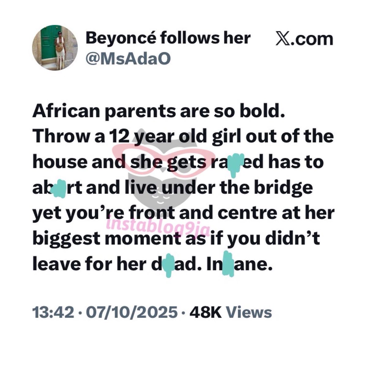 instablog9ja's tweet image. UK-based Businesswoman fumes at seeing BBN’s Imisi’s mum take center stage after allegedly thr+wing her out of their home at the age of 12

📸: @olorisupergalmedia