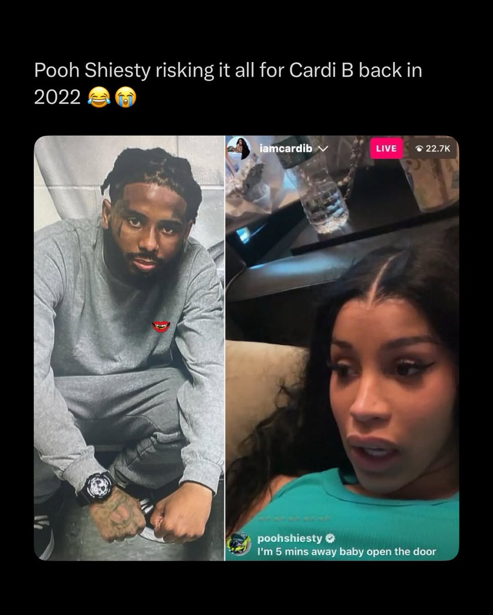 egiptusENT's tweet image. Pooh Shiesty just dropped an “I love you ❤️” under Cardi B’s post — only 24 hours after being released from prison 👀 

He served 3 years behind bars, and fans still remember his 2022 comment on her IG Live: “I’m 5 mins away, open the door”

#USA #PoohShiesty #CardiB #viral #fyp