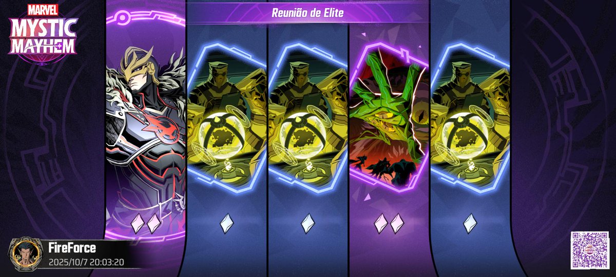 carlinlisi's tweet photo. MARVEL Mystic Mayhem!
Baixe o jogo para receber um 10-pull! MARVEL Mystic Mayhem - RPG Tático em Equipe com Super-Heróis da MARVEL https://t.co/uNkRSu7326