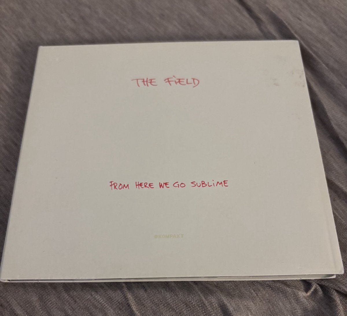 The field - from here we go sublime

Got this copy on release day permanent records