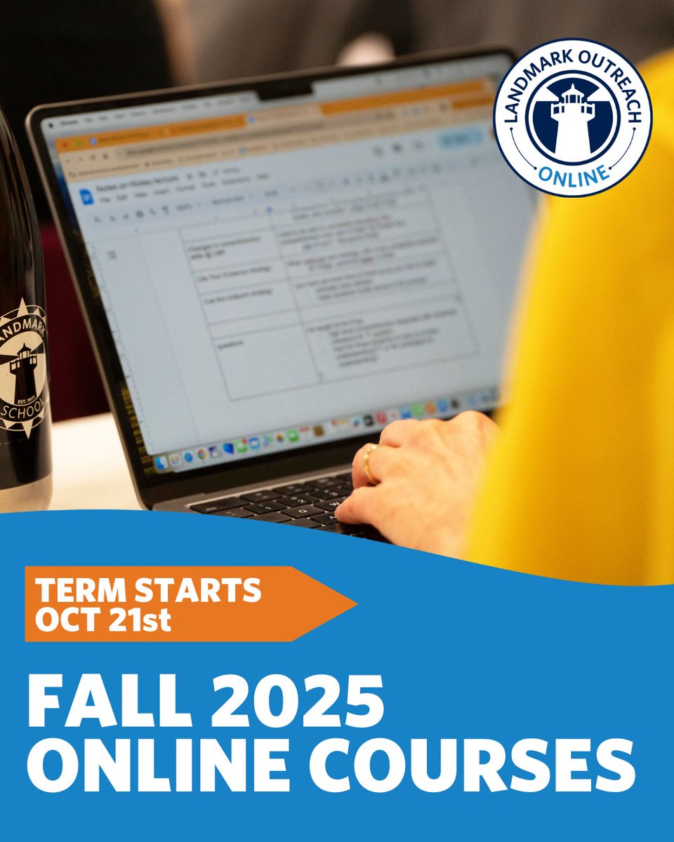 LMKOutreach's tweet image. Our fall online courses kick off on October 21st—just around the corner! 🍂 If you’ve been meaning to register, now’s a great time to check it off your list.
Explore courses: ow.ly/Qfe850WZyRV
#TeacherPD #ProfessionalLearning #EducatorSupport