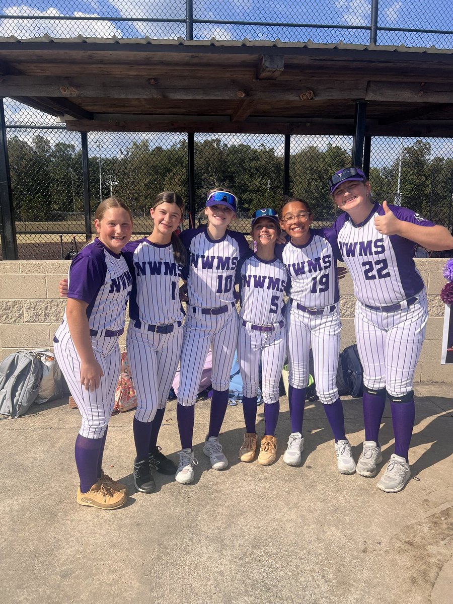 CHubbard2012's tweet photo. NGMSAL Semi-Finals start today! 💜🤍 Locked in and ready to chase another championship title with my middle school team. Let’s go Lady Pioneers! 💪🏻
#NWMS #LadyPioneers #fastpitch #StudentAthlete #SoftballExposure #SoftballJourney https://t.co/nNYfAjjZDR